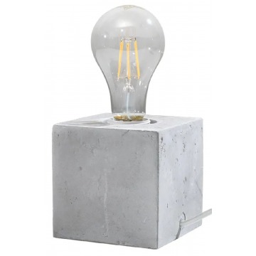 Industrialna lampka biurkowa z betonu - EX588-Abes