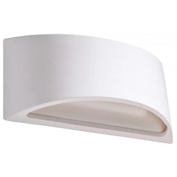 Biały ceramiczny elegancki kinkiet - EX712-Vixel
