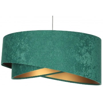 Zielono-złota lampa wisząca glamour - EX972-Rublo