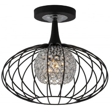 Druciana lampa sufitowa z kryształkami - EXX126-Carmes