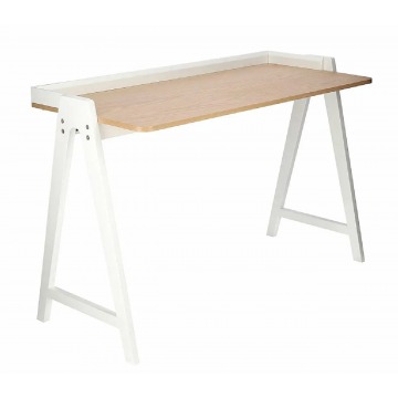 Skandynawskie biurko białe - Vennie