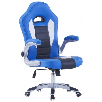 Niebieskie krzesło gamingowe - Foris