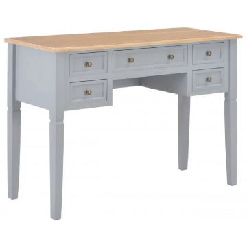 Szare minimalistyczne biurko do gabinetu - Marshal