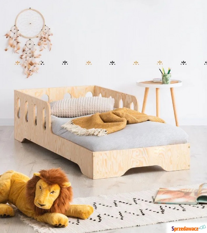 Drewniane pojedyncze łóżko dziecięce 16 rozmi... - Meble dla dzieci - Bielsko-Biała