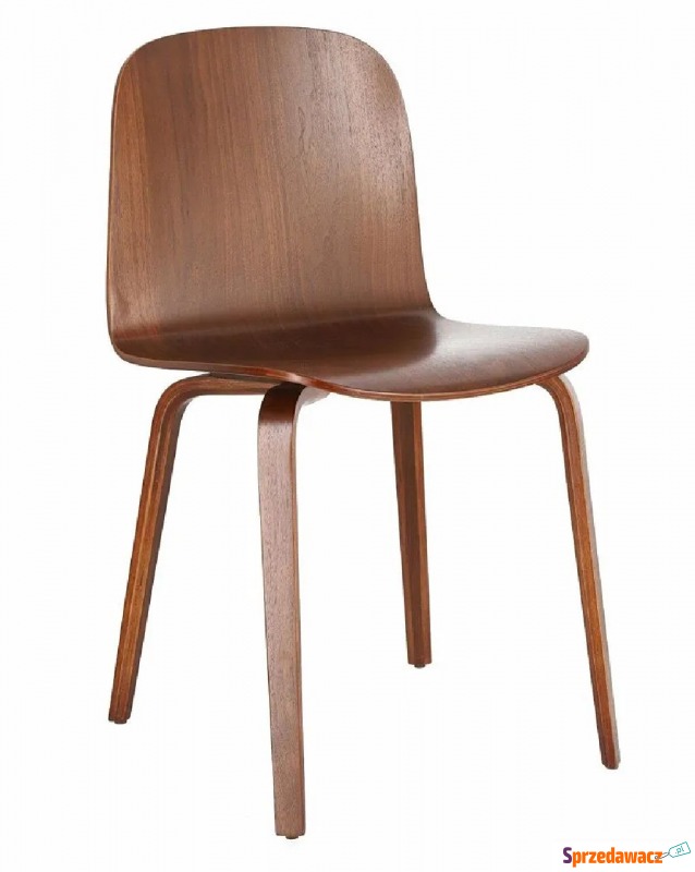 Drewniane krzesło dąb orzech - Harv - Krzesła do salonu i jadalni - Siedlce