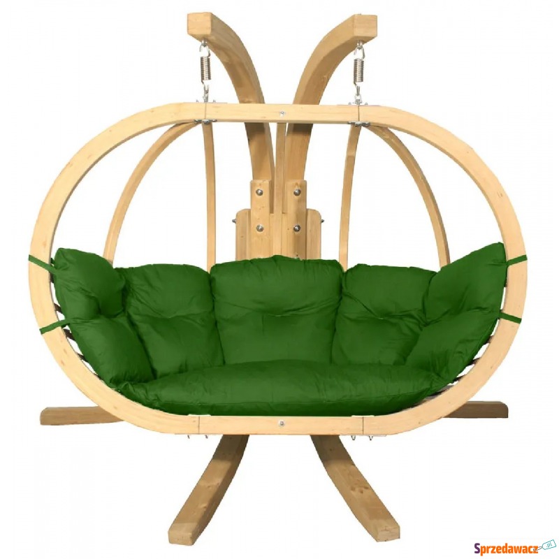 Zielony fotel kula do ogrodu - Parys 3X - Fotele, sofy ogrodowe - Gliwice