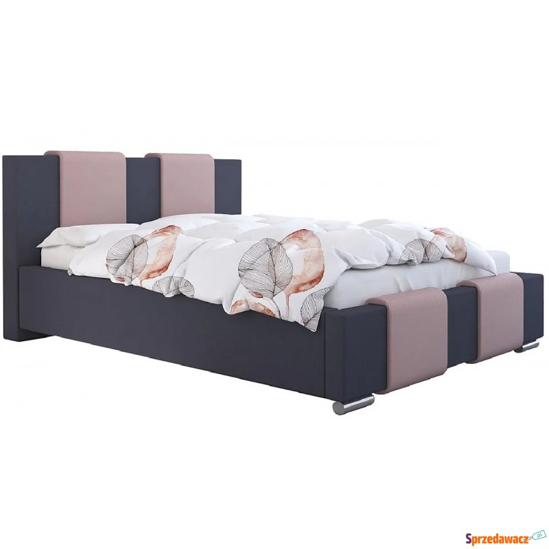 Podwójne łóżko tapicerowane 140x200 Lamar 2X -... - Łóżka - Dąbrowa Górnicza