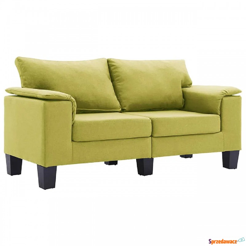 2-osobowa zielona sofa z podłokietnikami - Ek... - Fotele, sofy ogrodowe - Konin