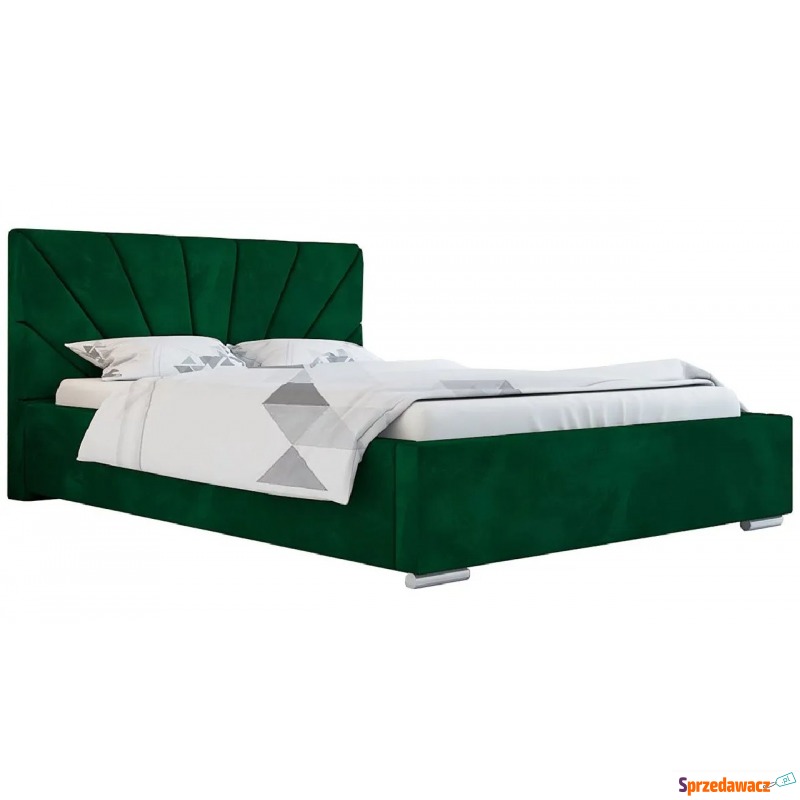 Pojedyncze łóżko tapicerowane 120x200 Rayon 3X... - Łóżka - Legnica