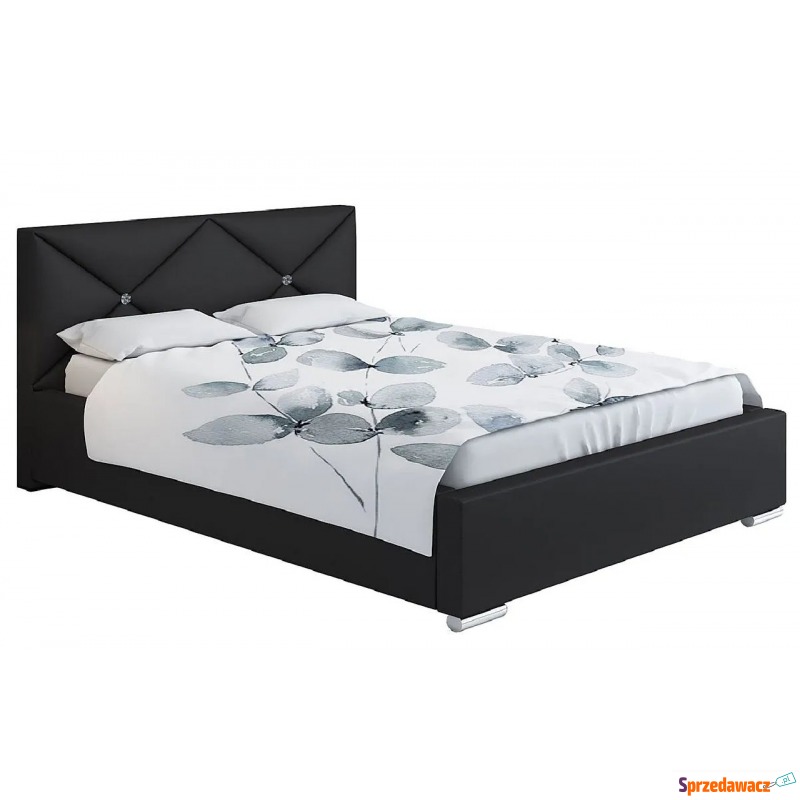 Podwójne łóżko tapicerowane 180x200 Lenomi 3X... - Łóżka - Orzesze