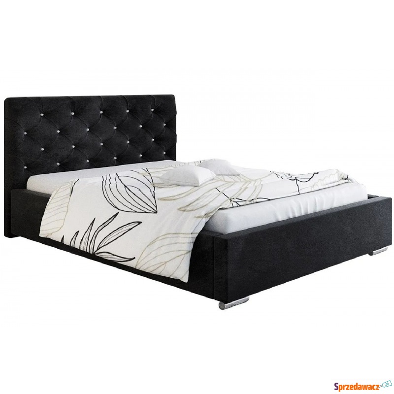 Podwójne łóżko tapicerowane 140x200 Loran 2X -... - Łóżka - Częstochowa