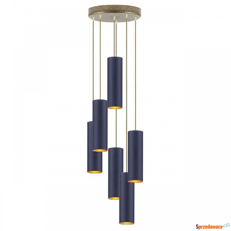Lampa LED z 6 regulowanymi zwisami - EX346-Monakes... - Lampy wiszące, żyrandole - Chorzów