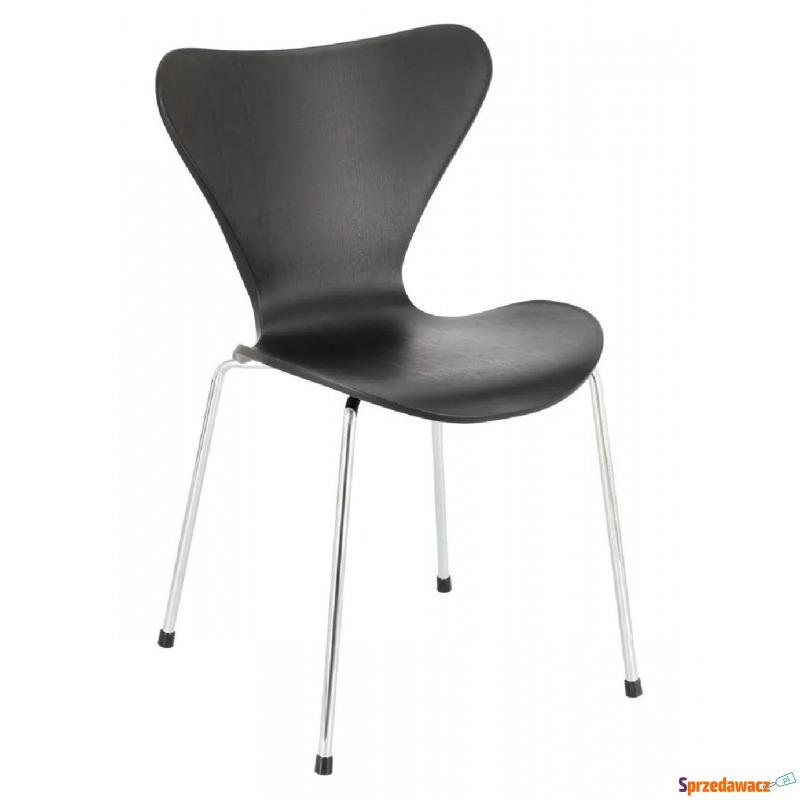 Minimalistyczne krzesło czarne - Fimi - Krzesła kuchenne - Skarżysko-Kamienna