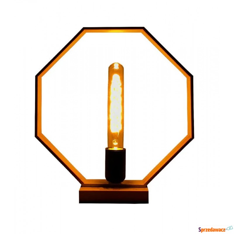 Drewniana lampka stołowa LED - EX379-Derpal - Pozostałe oświetlenie - Mińsk Mazowiecki