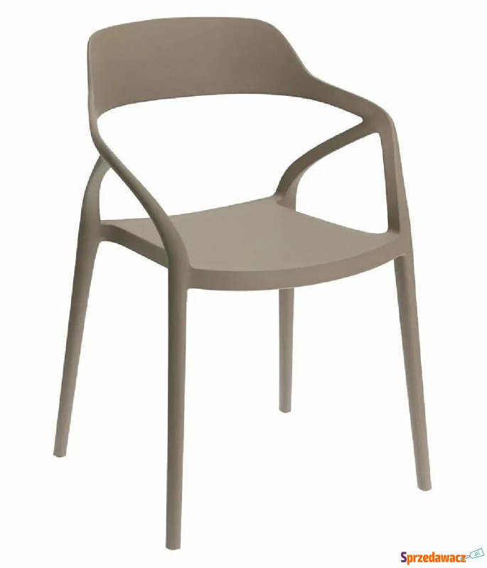 Minimalistyczne krzesło Misho - jasnoszare - Krzesła kuchenne - Przemyśl