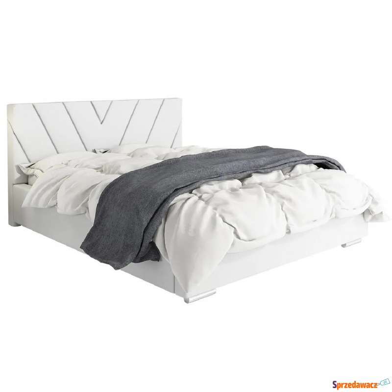 Dwuosobowe łóżko z zagłówkiem 180x200 Orina 3... - Łóżka - Nysa