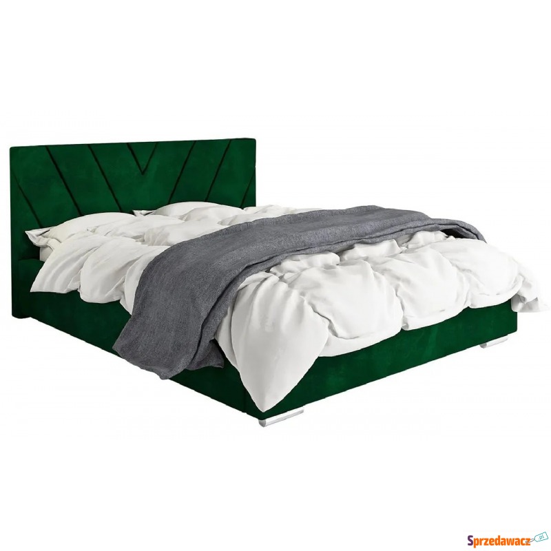 Dwuosobowe łóżko ze schowkiem 140x200 Orina 3X... - Łóżka - Gliwice