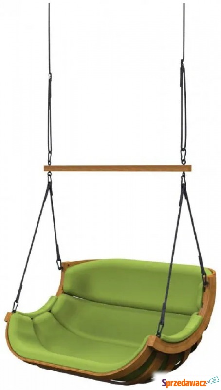 Zielony wiszący fotel ogrodowy - Pasos 8X - Huśtawki, bujanki - Białogard