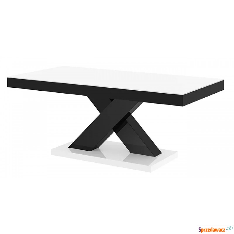 Praktyczna ława czarno - biała - Canelo 2X - Stoły, stoliki, ławy - Kraśnik