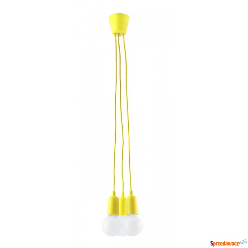 Żółta industrialna lampa wisząca zwisy - EX54... - Lampy wiszące, żyrandole - Mińsk Mazowiecki