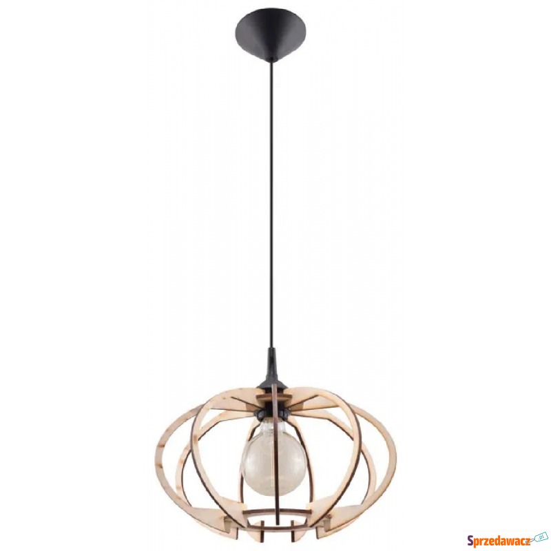 Drewniana lampa wisząca skandynawska - EX518-... - Lampy wiszące, żyrandole - Płock