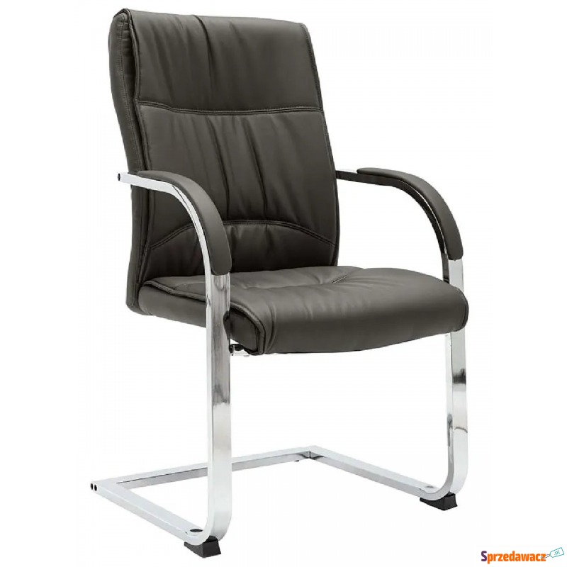 Szare ergonomiczne krzesło biurowe - Lauris 2X - Krzesła biurowe - Luboszyce