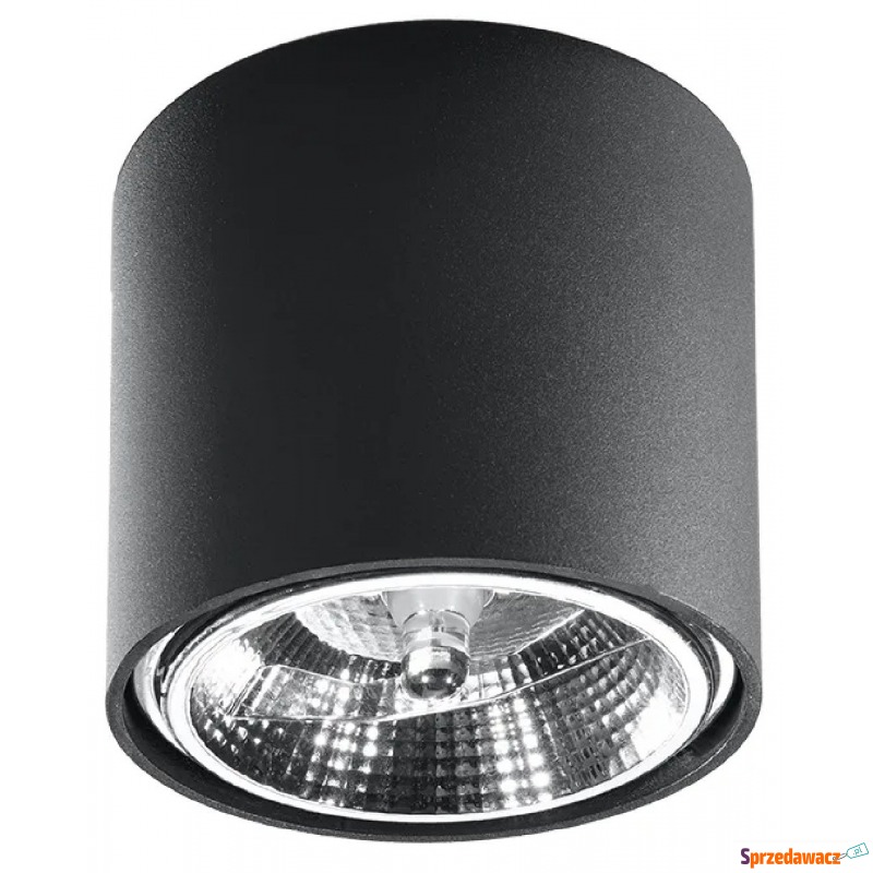 Czarny industrialny plafon LED tuba - EX655-Tiubo - Pozostałe oświetlenie - Tarnobrzeg