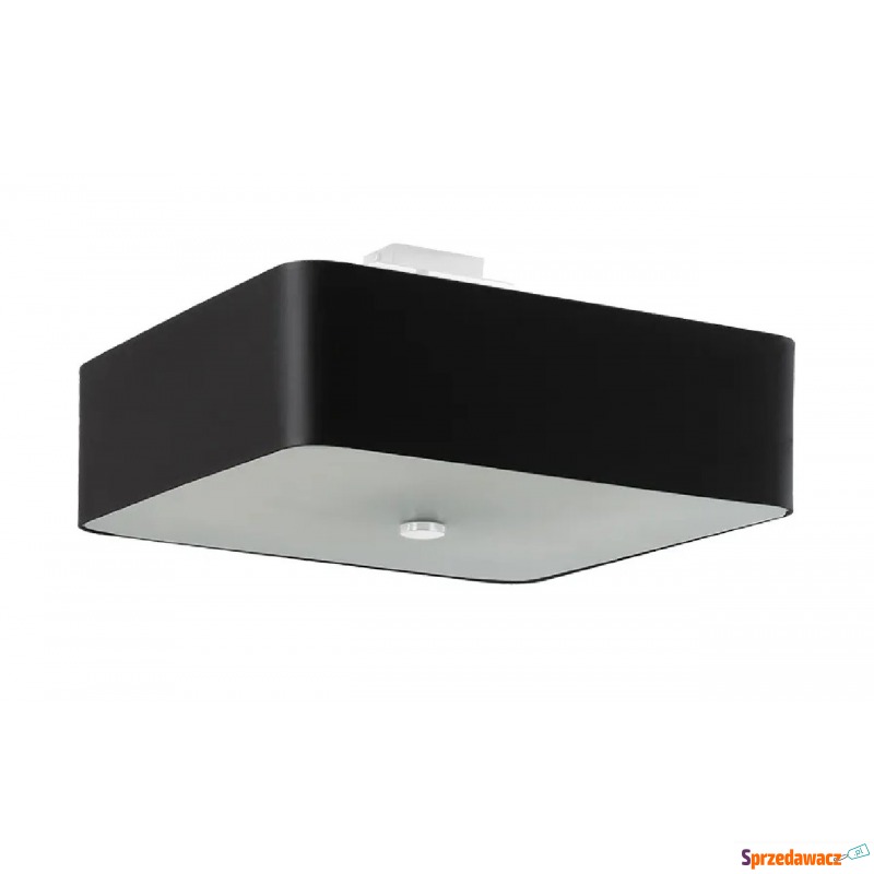 Czarny kwadratowy plafon LED - EX667-Lokki - Plafony - Pruszków