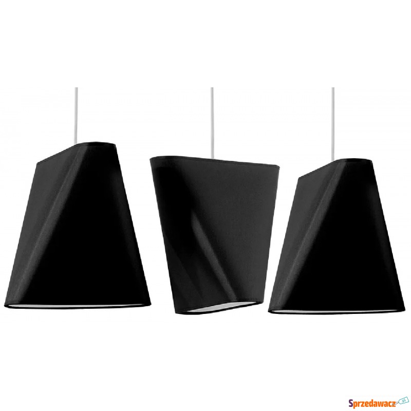 Czarny żyrandol listwa nad stół - EX705-Blux - Lampy wiszące, żyrandole - Radom