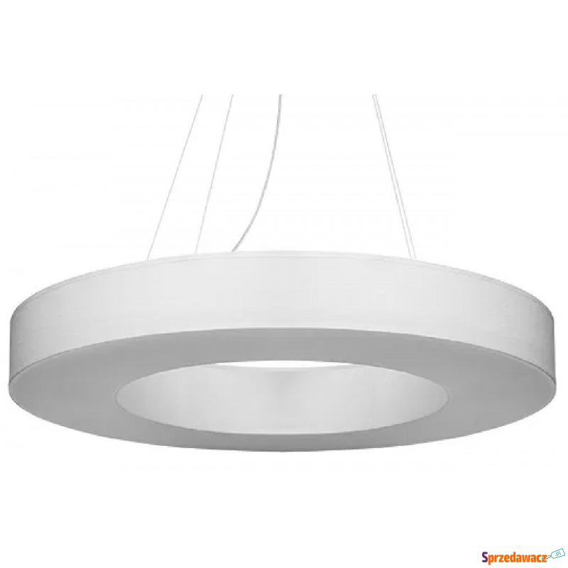Biały minimalistyczny żyrandol nad stół - EX6... - Lampy wiszące, żyrandole - Police