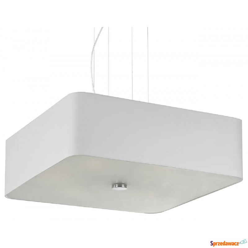 Biały kwadratowy żyrandol zwisający - EX702-Lokki - Lampy wiszące, żyrandole - Bielsko-Biała