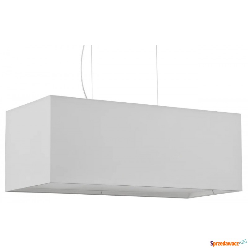 Biały prostokątny żyrandol nad stół - EX706-S... - Lampy wiszące, żyrandole - Łapy