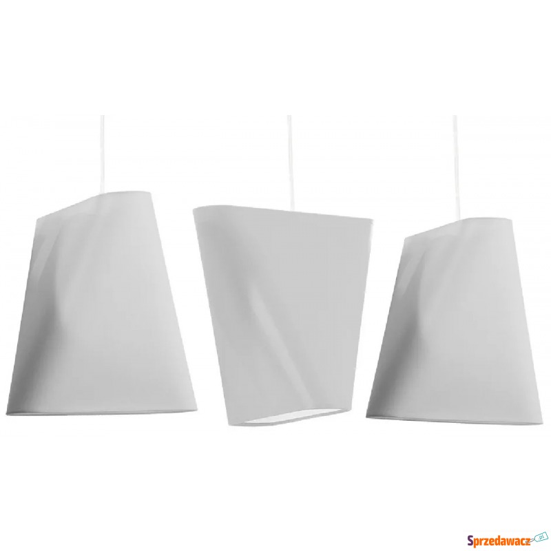 Biały potrójny żyrandol na listwie - EX705-Blux - Lampy wiszące, żyrandole - Świnoujście