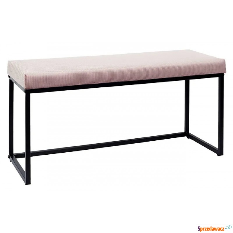 Welwetowa ławka różowa - Midra - Ławy, półki na buty - Ełk
