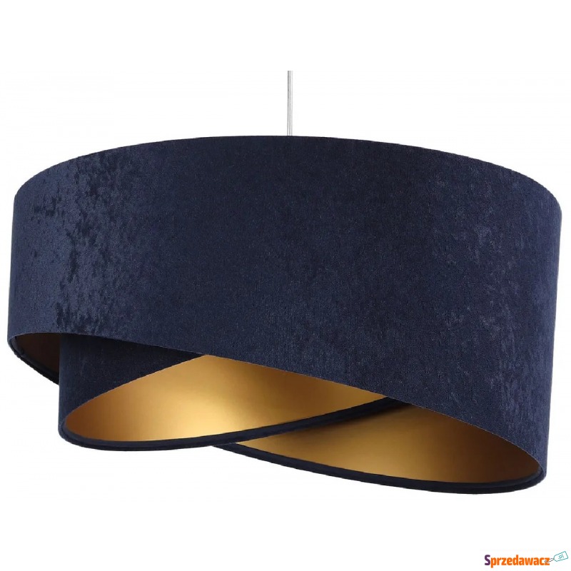 Granatowo-złota lampa wisząca glamour - EX985-Leris - Lampy wiszące, żyrandole - Legnica