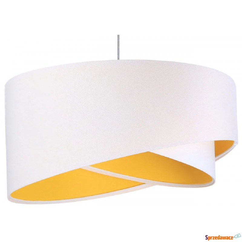 Biało-żółta nowoczesna lampa wisząca - EX990-Rezi - Lampy wiszące, żyrandole - Tomaszów Mazowiecki
