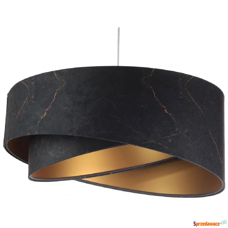 Czarno-złota lampa wisząca glamour - EXX15-Magela - Lampy wiszące, żyrandole - Nowy Targ