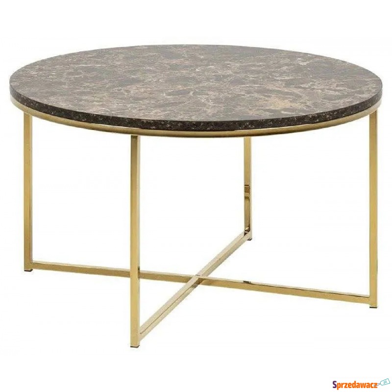 Okrągły stolik kawowy do salonu - Dersa - Stoły, stoliki, ławy - Białogard