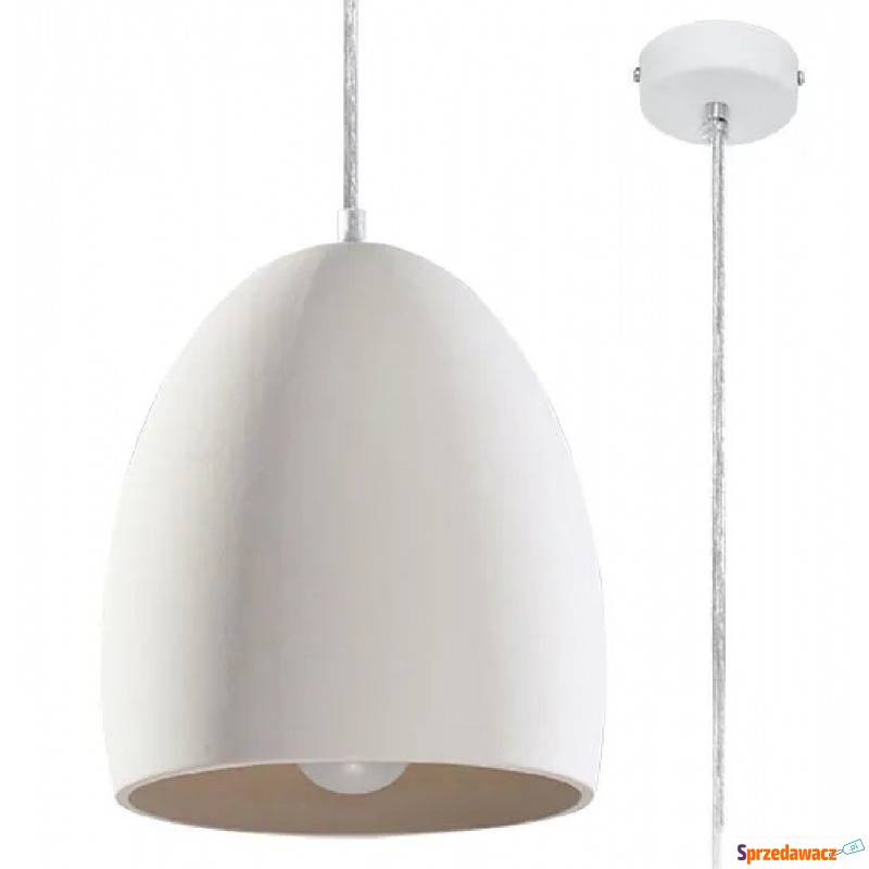 Minimalistyczna lampa wisząca z ceramiki - EX... - Lampy wiszące, żyrandole - Radom