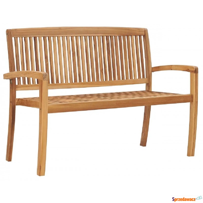 Drewniana ławka ogrodowa - Patton 2X - Stoły, ławy, stoliki - Białogard