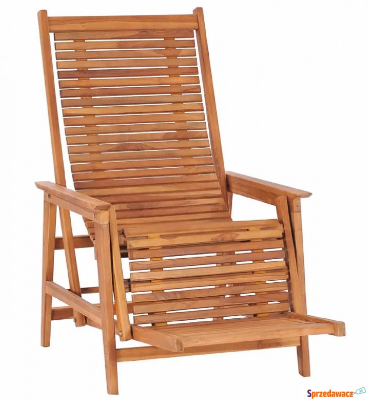 Regulowane krzesło ogrodowe z podnóżkiem - Dilia - Krzesła ogrodowe - Domaszowice