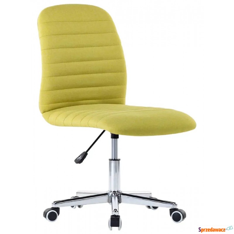 Zielony tapicerowany fotel obrotowy do biura -... - Krzesła biurowe - Nakło nad Notecią
