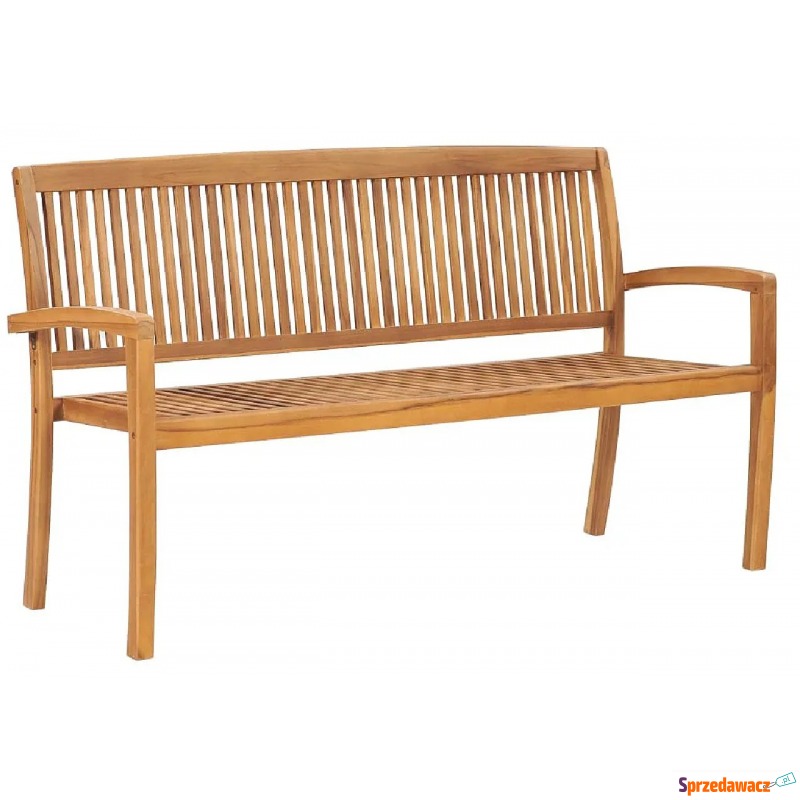 Drewniana ławka ogrodowa - Patton 3X - Stoły, ławy, stoliki - Grodzisk Mazowiecki