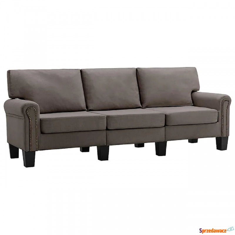 Trzyosobowa taupe sofa - Alaia 3X - Fotele, sofy ogrodowe - Zamość