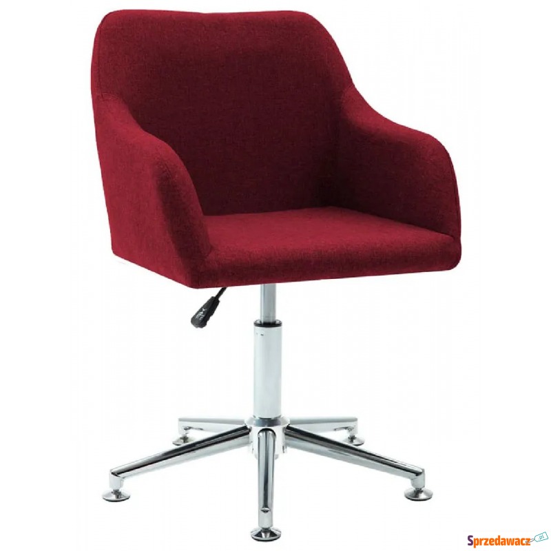 Czerwony biurowy fotel obrotowy - Dakar - Krzesła biurowe - Pilchowo