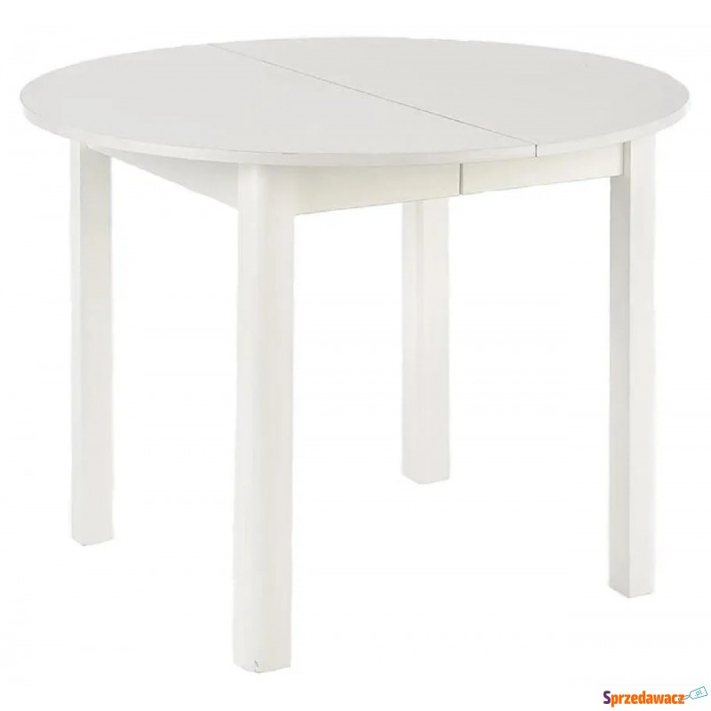 Okrągły biały stół rozkładany - Ewilton - Stoły kuchenne - Olsztyn