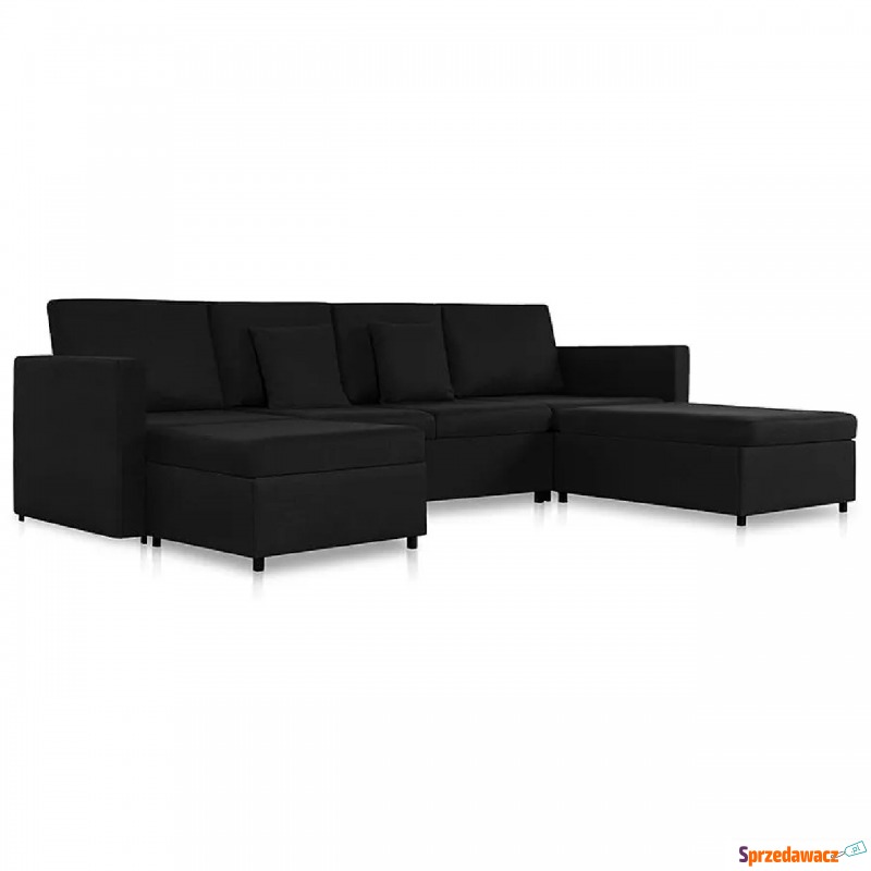 4-osobowa rozkładana czarna sofa - Arbre 4X - Fotele, sofy ogrodowe - Brodnica