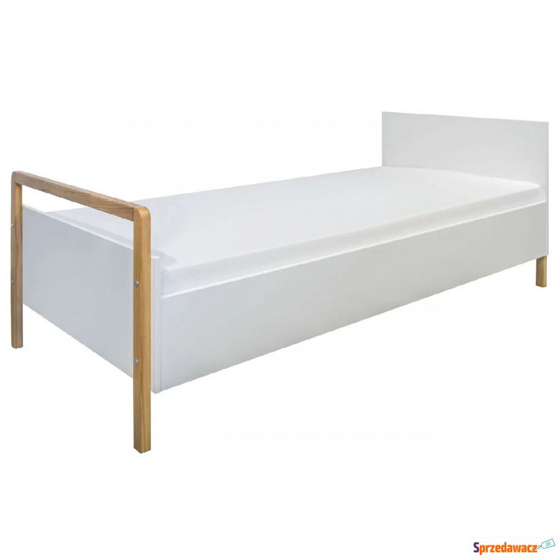 Białe nowoczesne łóżko dziecięce - Benny 2X - Łóżka - Pińczów
