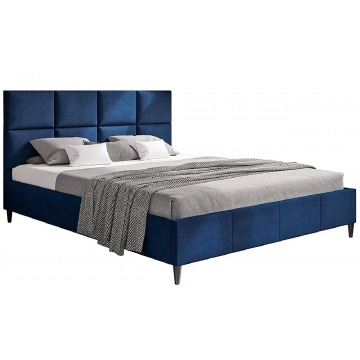 Tapicerowane łóżko z zagłówkiem 160x200 Bennet - 48 kolorów