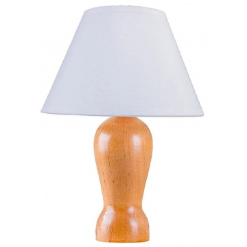 Drewniana klasyczna lampka nocna buk - S225-Revia